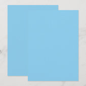 Baby Blue Kaart (Voorkant / Achterkant)