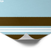 Baby Blue King Collage Wall Art Poster (Hoek)