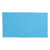 Baby Blue King Size Kussensloop Paar (Achterkant-Rechts)