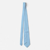 Baby Blue Kleine Steruitbarsting Stropdas (Achterkant)