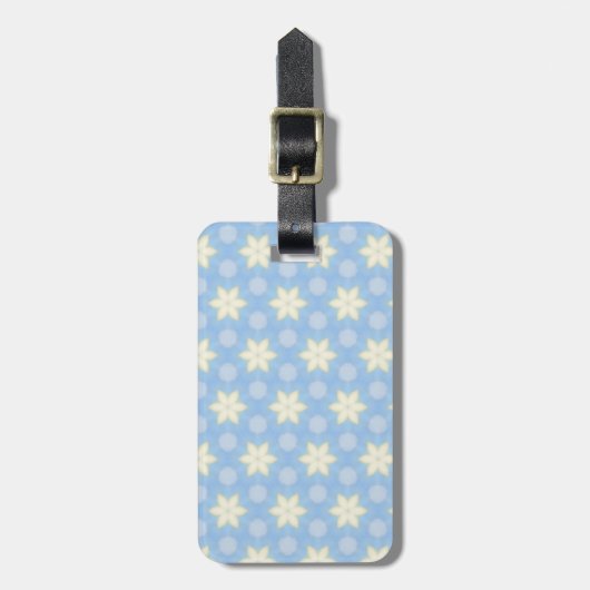 Baby Blue Luggage Tag Bagagelabel (Voorkant verticaal)