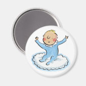 Baby Blue Magneet (Voorkant / Achterkant)