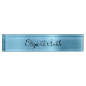 Baby Blue Nepfolie Naambordje (Voorkant)