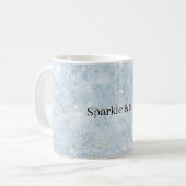 Baby Blue Nepglitter   Koffiemok (Voorkant links)