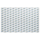 Baby Blue Paardenstof Stof (Yard (91,4 cm))