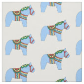 Baby Blue Paardenstof Stof (Swatch)