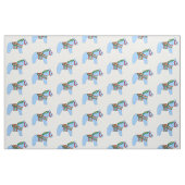 Baby Blue Paardenstof Stof (Fat Quarter)