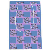 Baby Blue Pacifier Teether Medium Cadeauzakje (Voorkant)