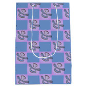 Baby Blue Pacifier Teether Medium Cadeauzakje (Achterkant)