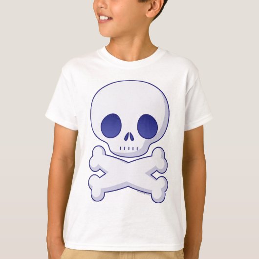 Baby Blue Pirate (kind) T-shirt (Voorkant)