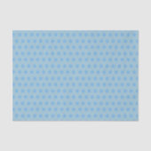 Baby Blue Polka Dots | DIY Achtergrondkleuren Tissuepapier (Voorkant)
