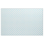 Baby blue polka dots stof (Yard (91,4 cm))