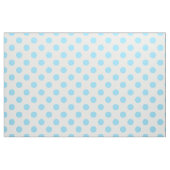 Baby blue polka dots stof (Fat Quarter)