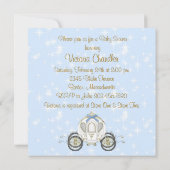 Baby Blue Prince Baby Shower Kaart (Achterkant)