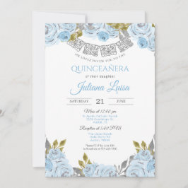 Baby Blue Quince, Lichtblauwe Mexicaanse Quinceane Kaart