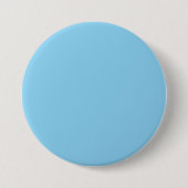 Baby Blue Ronde Button 7,6 Cm (Voorkant)