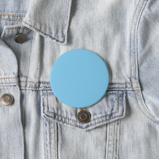 Baby Blue Ronde Button 7,6 Cm (In situ)