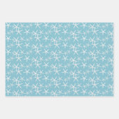 Baby Blue Sand Dollars Starfish Inpakpapier Vel (Voorkant)