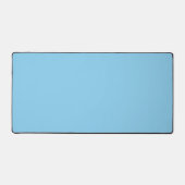 Baby Blue Sky Solid Kleur Bureaumat (Voorkant)