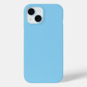 Baby Blue Sky Solid Kleur Case-Mate iPhone Case (Achterkant)