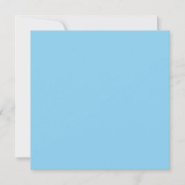 Baby Blue Sky Solid Kleur Kaart