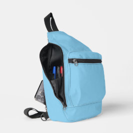 Baby Blue Sky Solid Kleur Sling Bag