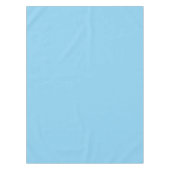 Baby Blue Sky Solid Kleur Tafelkleed (Voorkant)