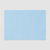 Baby Blue Sky Solid Kleur Tissuepapier (Voorkant)