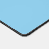 Baby Blue Solid Color Bureaumat (Hoek)