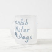 Baby Blue Spain Dog Mok (Voorkant links)