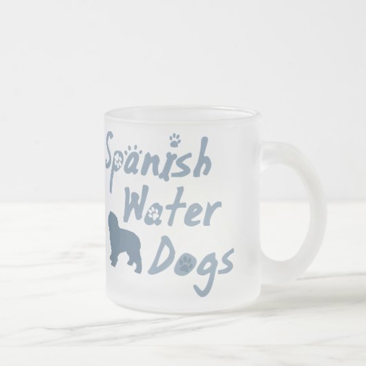 Baby Blue Spain Dog Mok (Rechts)