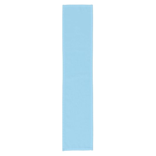 Baby Blue Table Runner Korte Tafelloper (Voorkant)
