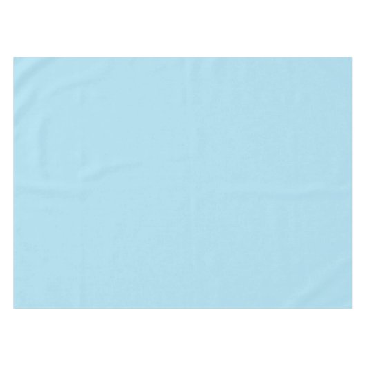 Baby Blue Tafelkleed (Voorkant (Horizontaal))