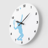 Baby Blue Tennis Grote Klok (Hoek)