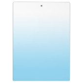 Baby Blue Verlopen Persoonlijke Leerkracht Klembord (Achterkant)