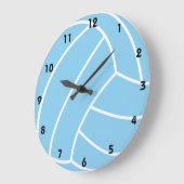 Baby Blue Volleyball Grote Klok (Hoek)