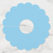 Baby Blue Wijnglaslabel (Achterkant)