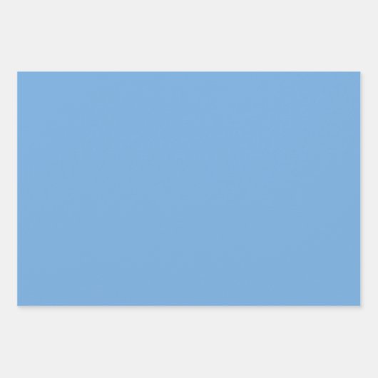 Baby Blue Wrapping Paper Sheets (Voorkant 2)