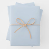 Baby Blue Wrapping Paper Sheets (In situ)