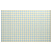 Baby Blue & Yellow Gingham Stof (Fat Quarter)