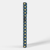 Baby Blue Yellow Polka Dots Pattern Case-Mate iPhone Case (Achterkant / Rechts)