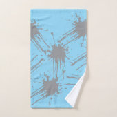 Baby Blue Zilver Klassiek Bad Handdoek (Handdoek)
