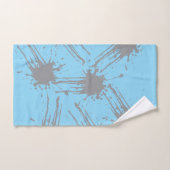 Baby Blue Zilver Klassiek Bad Handdoek (Handdoek)