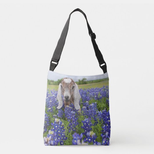 Baby Bluebonnet Crossbody Bag Tas (Voorkant)