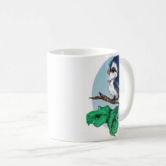 Baby BlueJay Mok (Voorkant rechts)