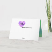 Baby Board Felicitaties Geboortewens Happy Panda Kaart (Achterkant)