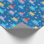 Baby Boats Cadeaupapier (Hoek)