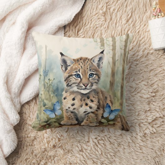 Baby Bobcat Boys Kussen (Deken)