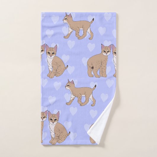 Baby Bobcats Bad Handdoek (Handdoek)