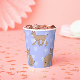 Baby Bobcats Papieren Bekers
